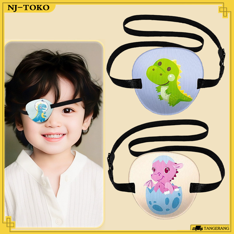 MATA Pirate Eye Mask Reusable Lazy Eye Therapy Eye Mask สําหรับสนับสนุนสุขภาพดวงตาของคุณ