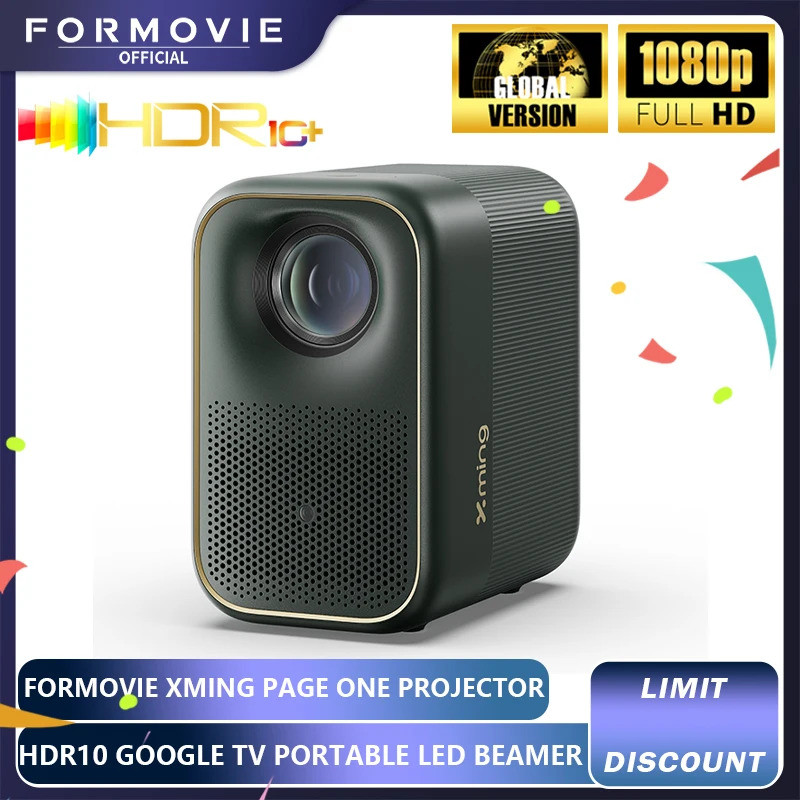Formovie Xming Page One โปรเจคเตอร์ Worlds First Google Tv Lcd Beamer มินิแบบพกพาโฮมเธียเตอร์ Fengmi
