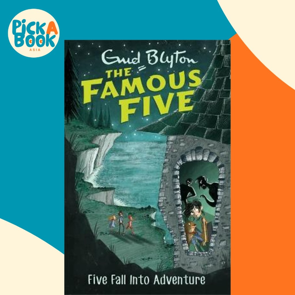 Famous Five: Five Fall Into Adventure : หนังสือ 9 โดย Enid Blyton (ฉบับสหราชอาณาจักรปกอ่อน)