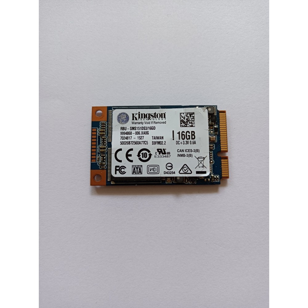 Kingston Kinston MSATA 16G 32G 60G 64G 128G SSD ไดรฟ์โซลิดสเตต