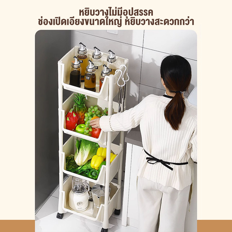 Organixo ชั้นวางอเนกประสงค์ รับน้ำหนักดี วัสดุหนาเกรดอาหาร ปลอดภัย เหมาะของเล่นและของใช้เด็ก - รูปที่ 5