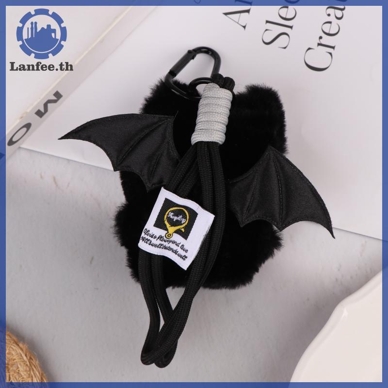 NFE 1 ชิ้น 10 ซม.น่ารัก Ghost Little Black ตุ๊กตาตุ๊กตาจี้ Ins ตาโต Punk กระเป๋าตกแต่งสําหรับของขวัญวันเกิดเด็กผู้หญิง N - รูปที่ 2