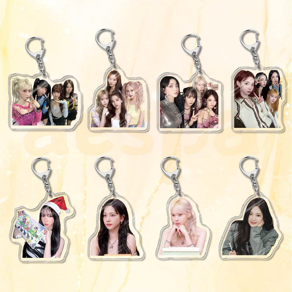 Aespa ning Winter พวงกุญแจจี้อะคริลิค