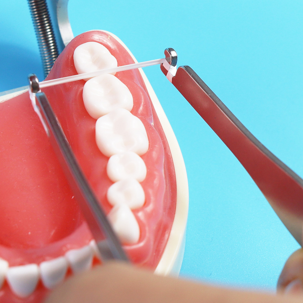 ไหมขัดฟัน dental floss Piklip ไหมขัดฟัน Handy Tool-เป็นมิตรกับสิ่งแวดล้อมใช้งานง่าย-304 สแตนเลสด้ามค