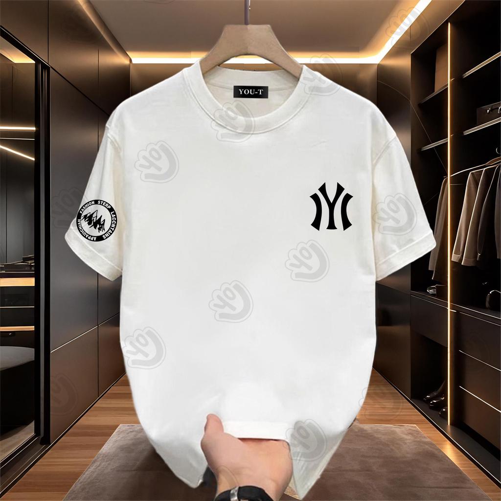 UT shop เสื้อยืด oversize ผ้าCotton 100% เสื้อแฟชั่น 'IYI STERP'  สบายและนุ่ม แขนสั้น ฤดูร้อน ไม่ต้องรีด