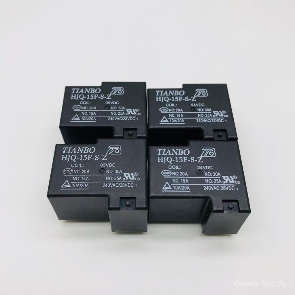 HJQ-15F-S-Z1-05/12/24VDC หนึ่งชุดการแปลง 6 Pins 30A240VAC Nybo Sky Wave รีเลย์