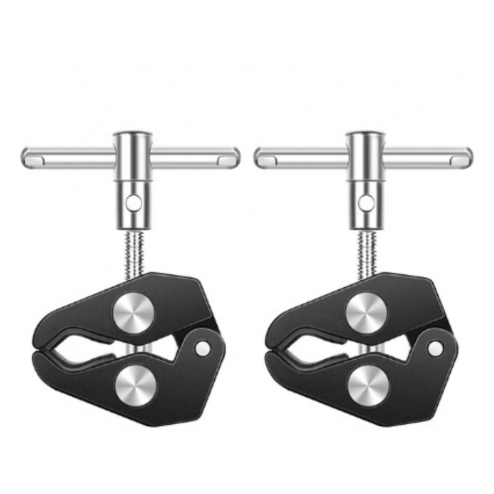 ชุดแคลมป์ (Q/U+Tube) สําหรับ Moto Handlebar Cam Mount - หัวบอลอลูมิเนียม w"1/4