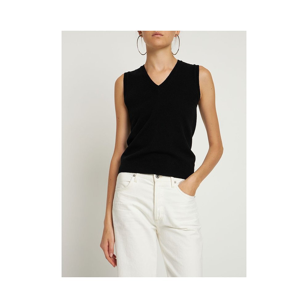 เสื้อกั๊กขนสัตว์ Adriano Goldschmied น้ำหนักเบา ทำจากแคชเมียร์