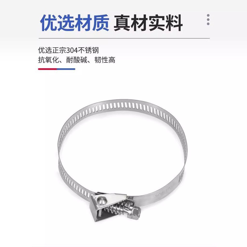 Horace 304 สแตนเลส Quick Release ห่วงคอ 12.7 กว้างสายการสื่อสารล็อคหัวเข็มขัดหลวมประเภทสายผูก 0.6 หน