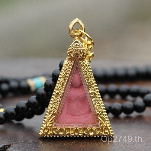 T Thailand Amulet Paya พระสมเด็จ Queen Amulet สร้อยคอ M73P