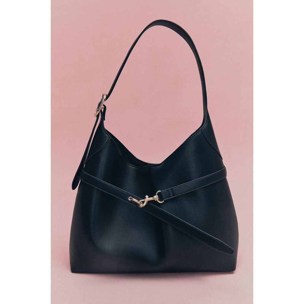 H&M(เอชแอนด์เอ็ม) กระเป๋าสะพายไหล่ทรงหย่อน Women Slouchy shoulder bag 1311014_2