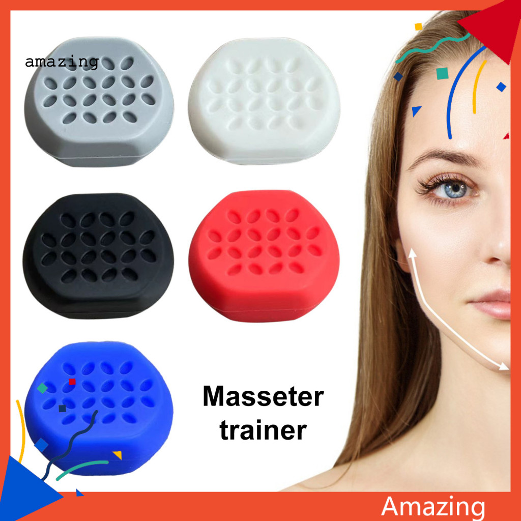 [AM] Jawline Exerciser Jawline เครื่องมือออกกําลังกาย 6 ชิ้น Jaw Exerciser เสริมกล้ามเนื้อ Jawline 3