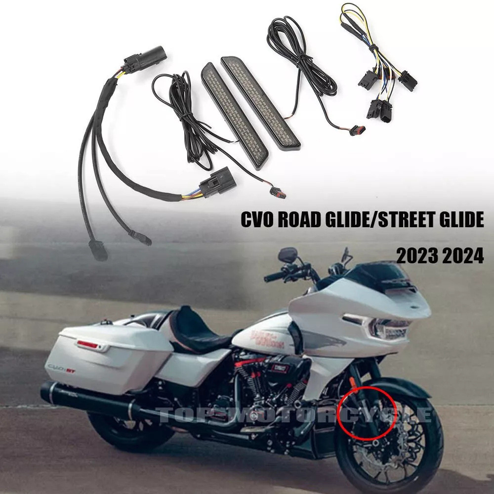 เหมาะสําหรับรถซีดาน CVO Road Glide ST FLTRXSTSE 2024 2025 LED前 灯