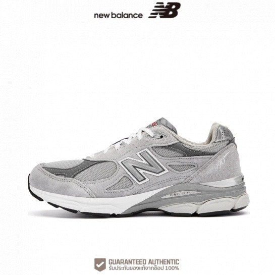 NewBalance NB 990 v3 - Gray รองเท้าผ้าใบ（ของแท้ 100 %）