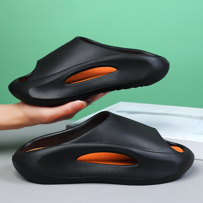 Designer ผู้ชายฤดูร้อนรองเท้าแตะ Clogs บ้านแพลตฟอร์มสวนรองเท้าแตะสไลด์สบายๆ Soft Sole Light Beach Cr