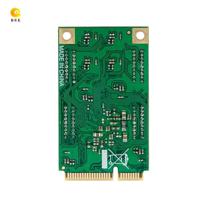 ST366 MiniPCIE XR17V358 8S -232 การ์ดขยายอุตสาหกรรมพื้นเมือง COM Multi-Port