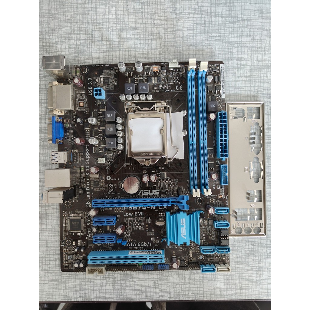 เมนบอร์ด Asus P8B75-M LX เหมาะสําหรับ LGA1155 DDR3