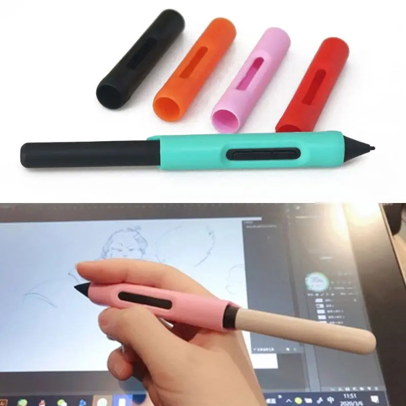 ที่ใส่ปากกา Socket Cap Pen Grip Wacom Tablet Pen Ctl472 Ctl672 Lp-171 - 0k , Lp-190/1100