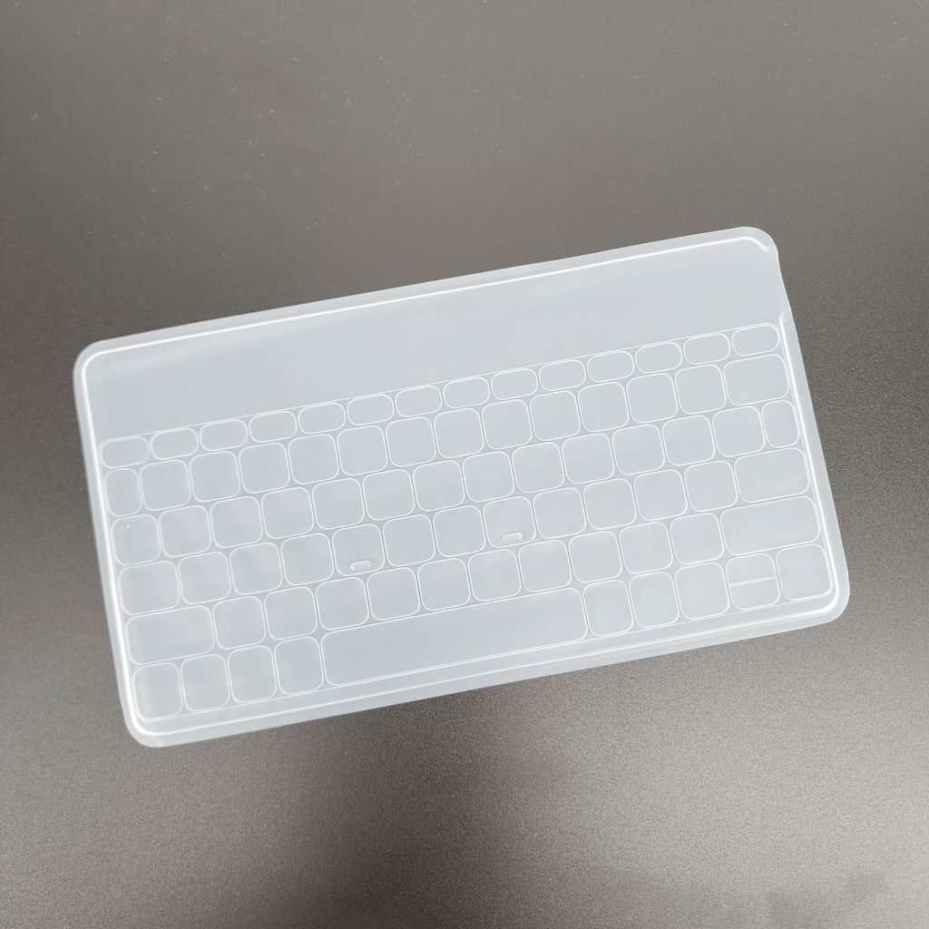 สําหรับ Logitech KEYS TO-GO แล็ปท็อปแป้นพิมพ์ซิลิโคนแป้นพิมพ์ป้องกันฟิล์มกันน้ําล้างทําความสะอาดได้ก