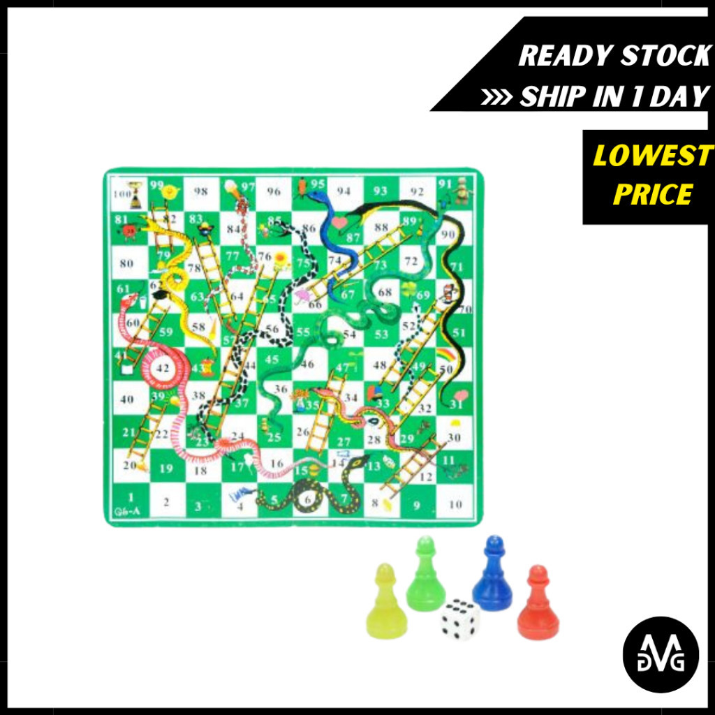 Mini Snake Game Top Selling Game Global Small Ladder Board Game for Kids Friends Family