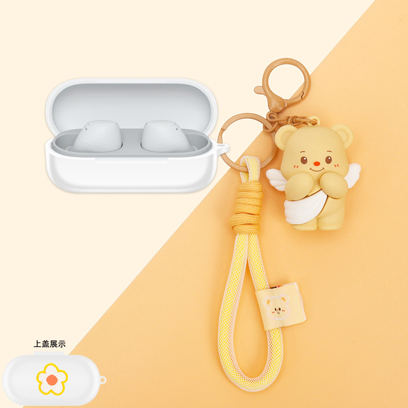 เหมาะสําหรับ Sony WF-C510 เคสป้องกันการ์ตูน Winnie the Pooh Sony wf-c510 เคสหูฟัง True Wireless Nois