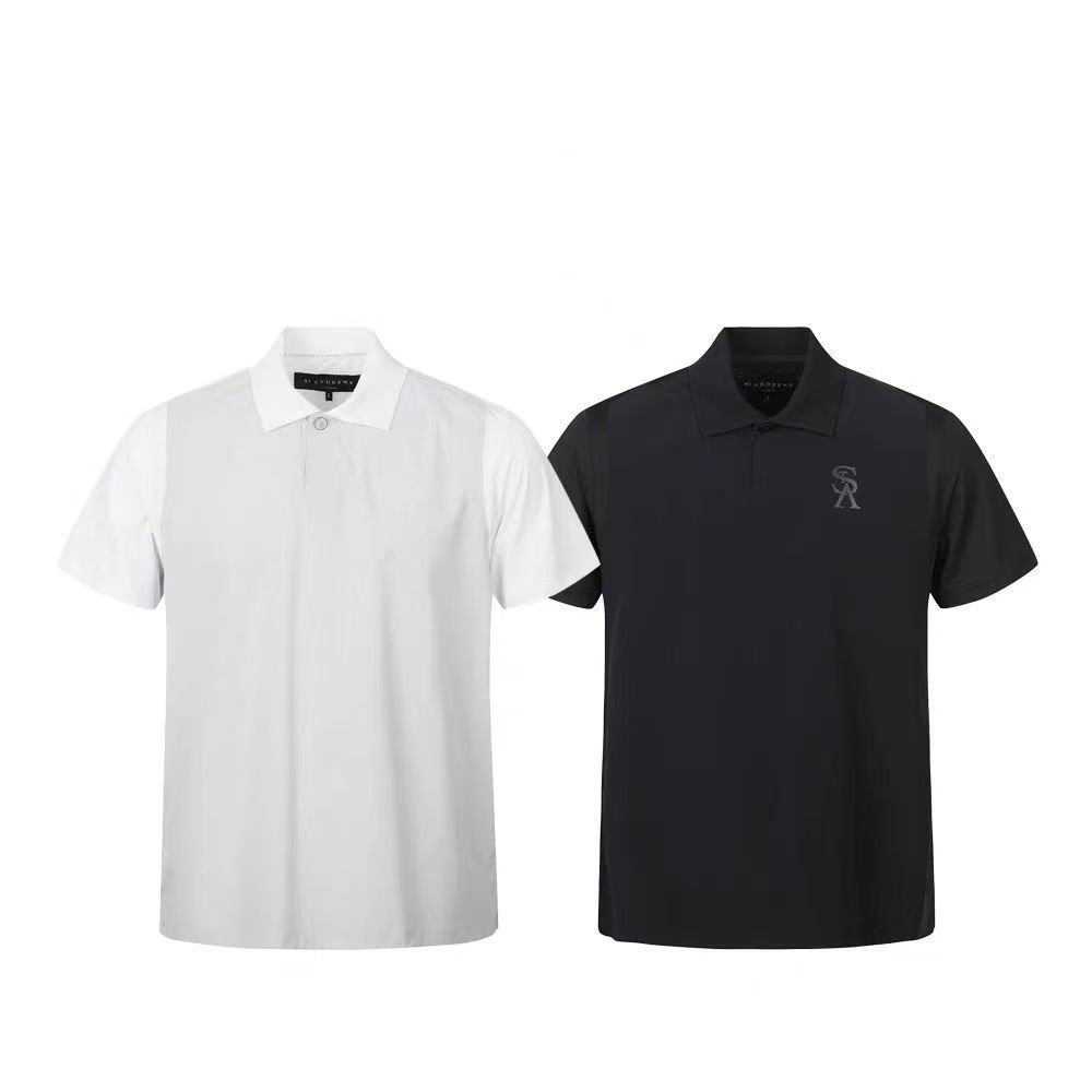 สไตล์เกาหลี Cool Golf POLO เสื้อ 2025 ฤดูร้อน Quick-Drying Breathable กลางแจ้งแขนสั้นกีฬาผู้ชาย Slim