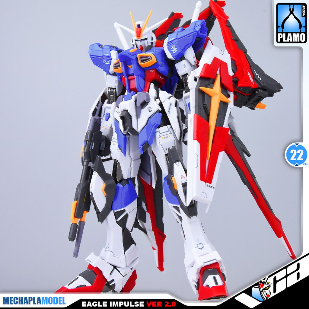 VCA ⭐️ EAGLE FORCE IMPULSE MG 1/100 METAL BUILD STRUCTURE ประกอบหุ่นยนต์โมเดล กันดั้ม กันพลาของเล่น