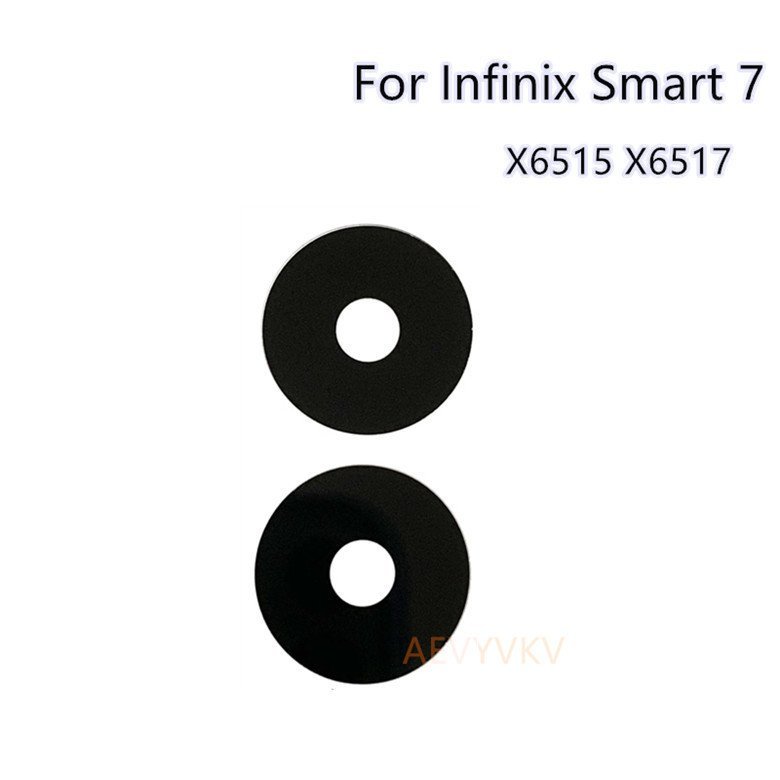 เหมาะสําหรับเลนส์ส่งเสียง Infinix Smart 7 X6515 X6517 กระจกกล้องหลัง