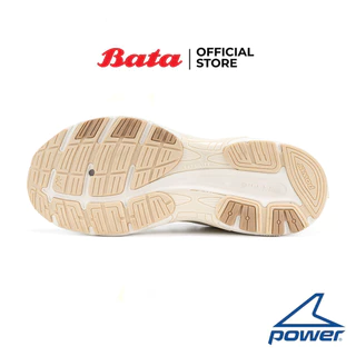 Bata บาจา Power รองเท้าผ้าใบสนีคเกอร์แบบผูกเชือก สำหรับผู้หญิง รุ่น ZETA RELIC สีเบจ รหัส 5288180