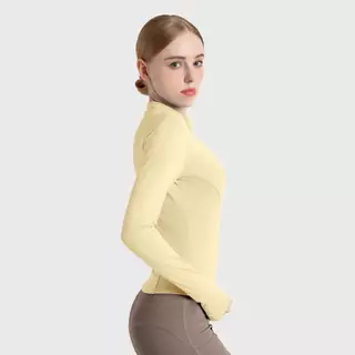 💗NEW COLOR💗เสื้อออกกำลังกาย UV กันแดด แขนยาว ทรงสลิม 18 สี S-3XL | Slim UV Active Yoga jacket ผ้ายืดหยุ่นได้ดี