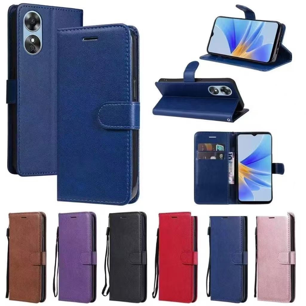 Xunte4เคสฝาพับ ล็อค สำหรับ Oppo A5i A5 A5X A5Pro A3 A3pro A3X A60 A18 A38 A78 A17 A17K A58 A79 A98 R