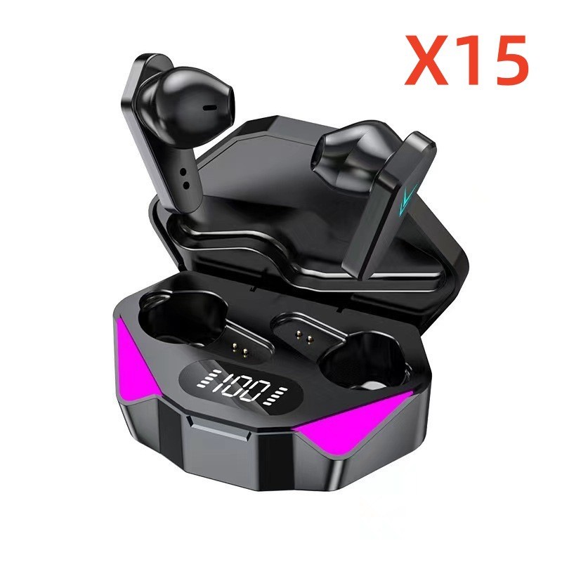 X x15 Gaming Headset TWS Low-Late Battery Life Eating Chicken Gaming Headset