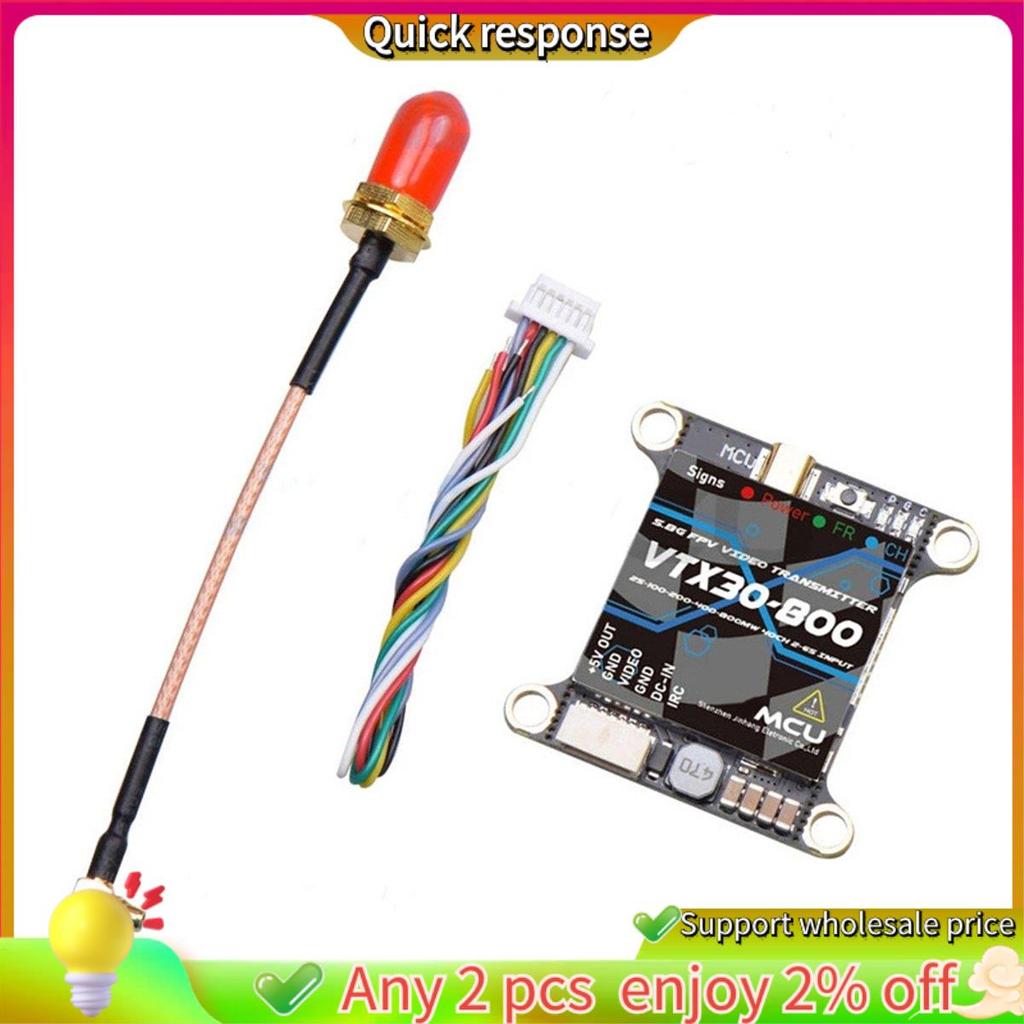ในสต็อก-สําหรับ VTX30-800 VTX 5.8G 800MW 40CH IRC FPV VTX เครื่องส่งสัญญาณ 2-6S สําหรับ FPV Drone