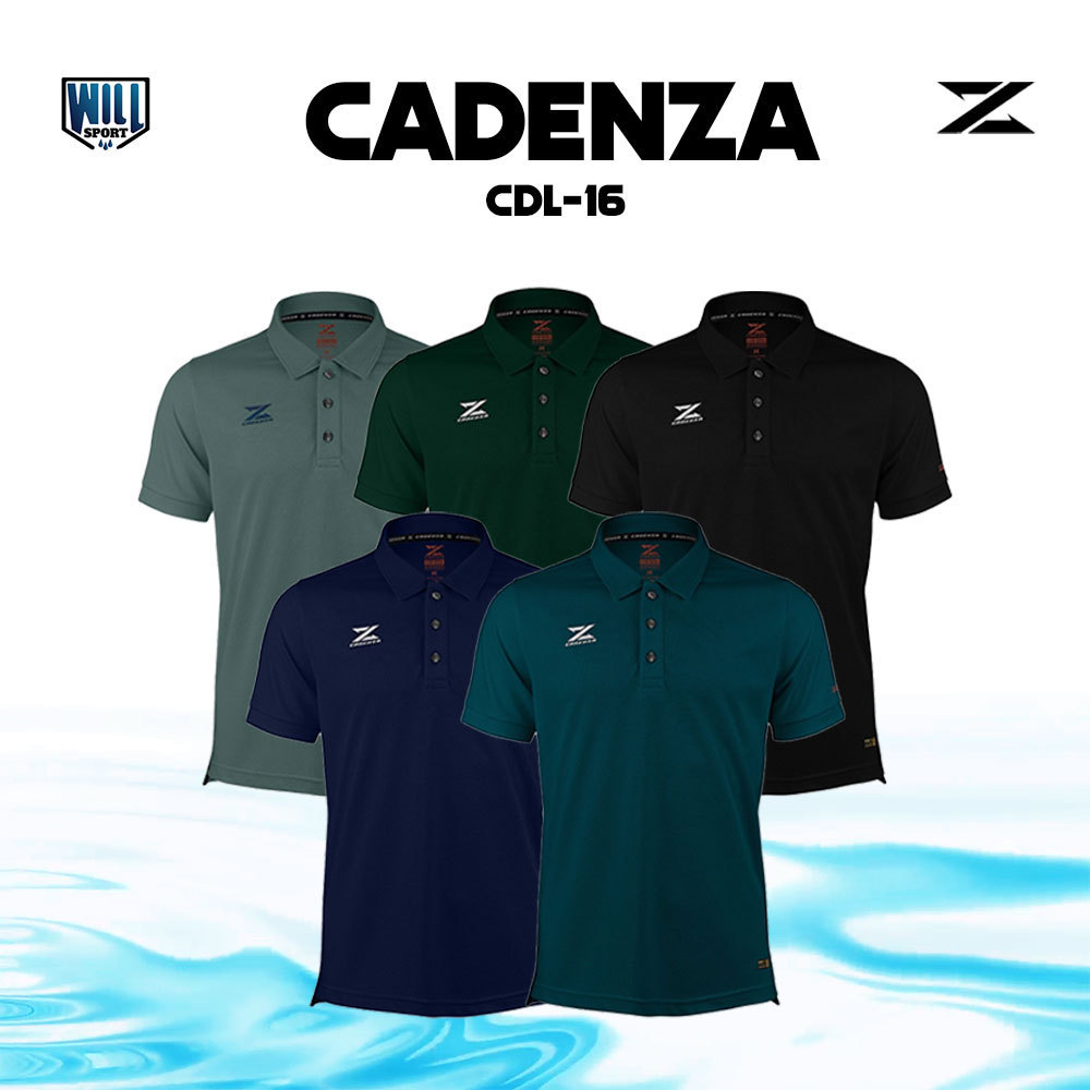 เสื้อโปโลแขนสั้น Cadenza Polo รหัส CDL-16 ของแท้ 100%
