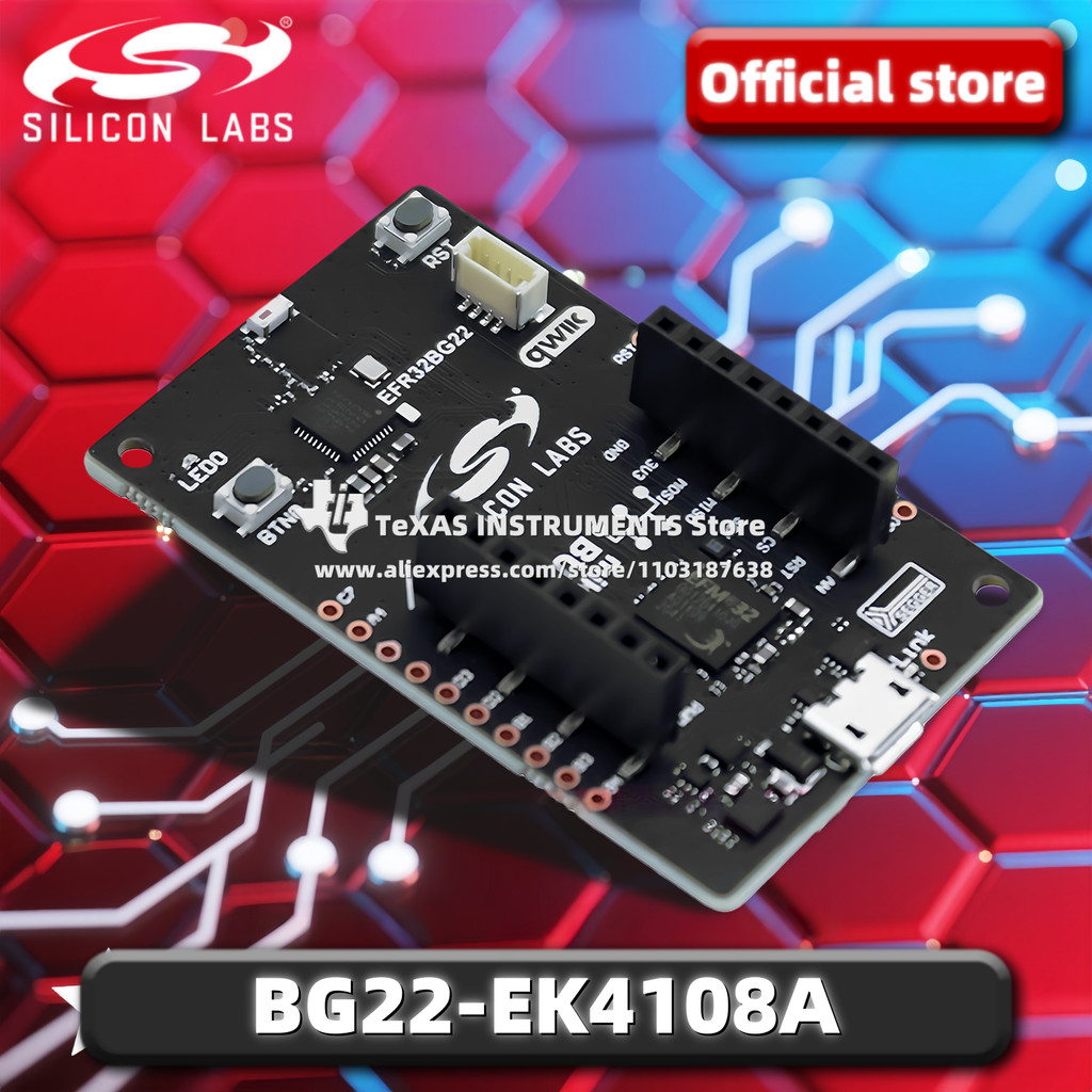 TI OfficialBG22-EK4108A BG22 Bluetooth SoC Explorer Kit