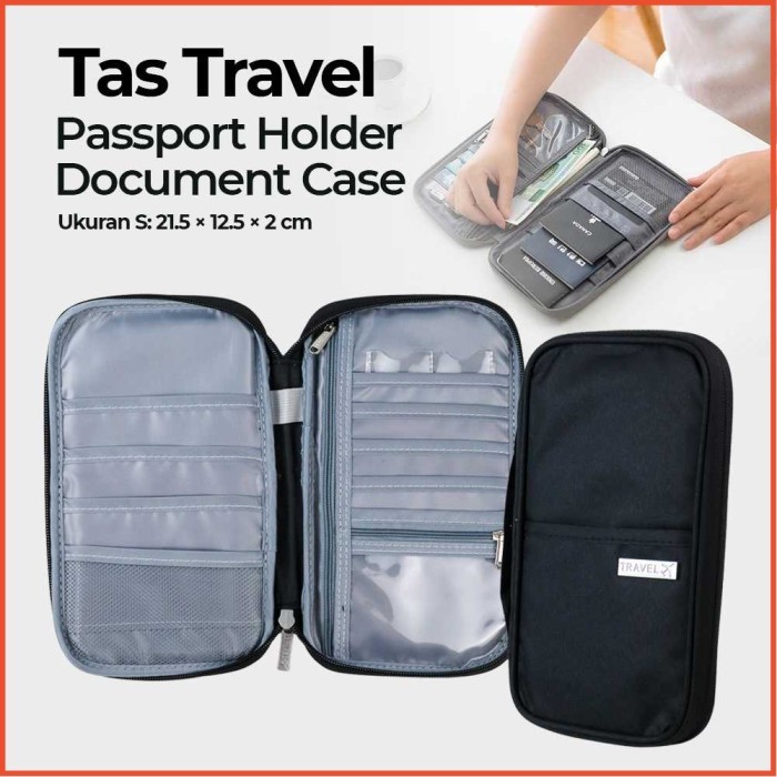 UNIQIN PASSPORT CARD WALLET TRAVEL WALLET BAG PASSPORT MONEY BAG