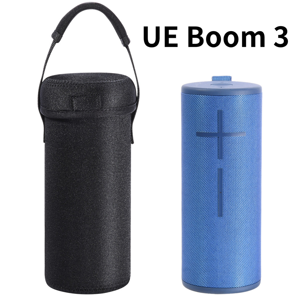UE Boom 3rd Generation Speaker Protective Case, Waterproof Fabric Handle, Fleece-lined Speaker Prote