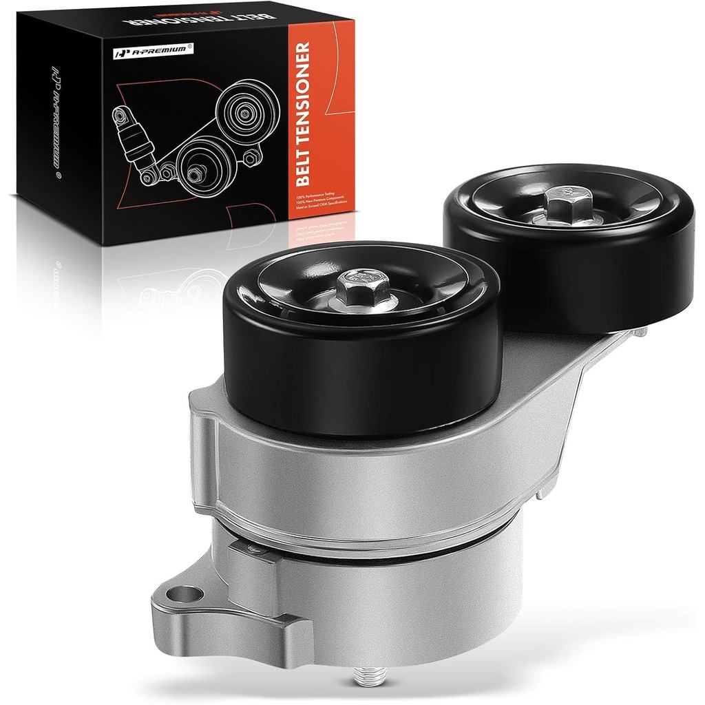 A-Premium Belt Tensioner Assembly พร้อมรอกเข้ากันได้กับ Honda Accord 2003-2012, Odyssey 2005-2010, P