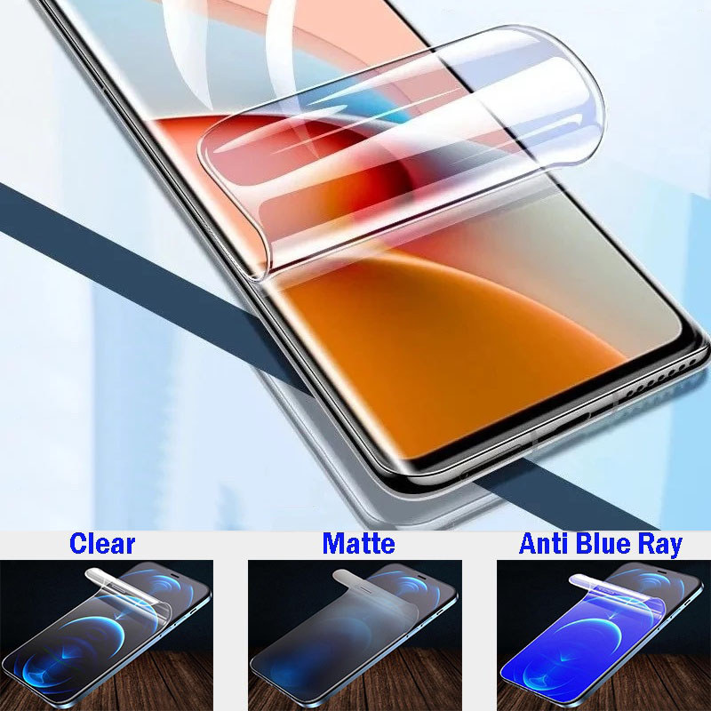 2pcs Hydrogel ฟิล์มสําหรับ Tecno Camon 40 Pro 30 Premier 30S Pro 20 Pro/Premier ป้องกันหน้าจอลายนิ้ว