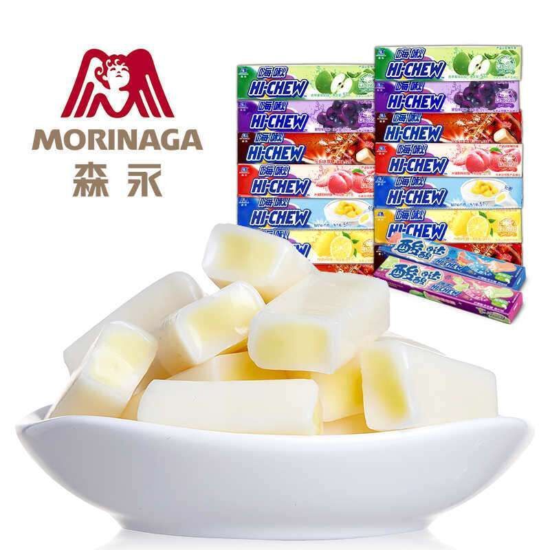 Morinaga HI-CHEW HI-CHEW Jelly Fruit Candy 57g Wedding Candy สินค้าปีใหม่ 25.11.13