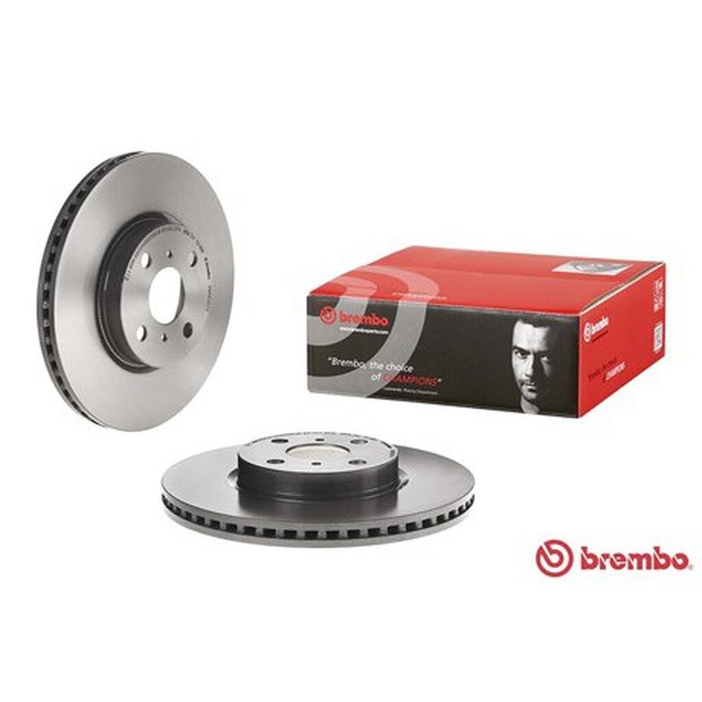 จานเบรคหน้า TOYOTA ALTIS DUO ZRE141 ZRE151 2008-2012 ZRE171 ZRE172 2013- SIENTA 2015- 275MM /ชิ้น