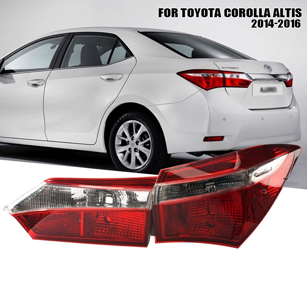 ไฟท้ายสำหรับ TOYOTA Corolla Altis 2014 2015 2016 ราคาดี คุณภาพสูง ราคาดี ฮาโลเจน