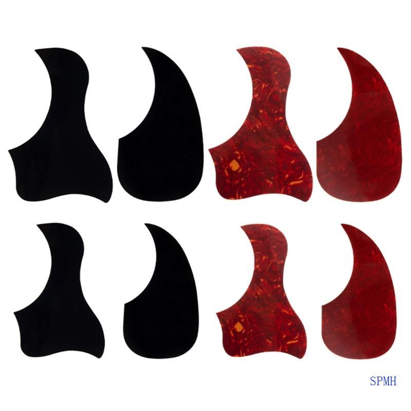 Super Acoustic Guitar Anti Scratch Guard Plate กีตาร์พลาสติก Pickguard กาว Scratch Plate เครื่องดนตร