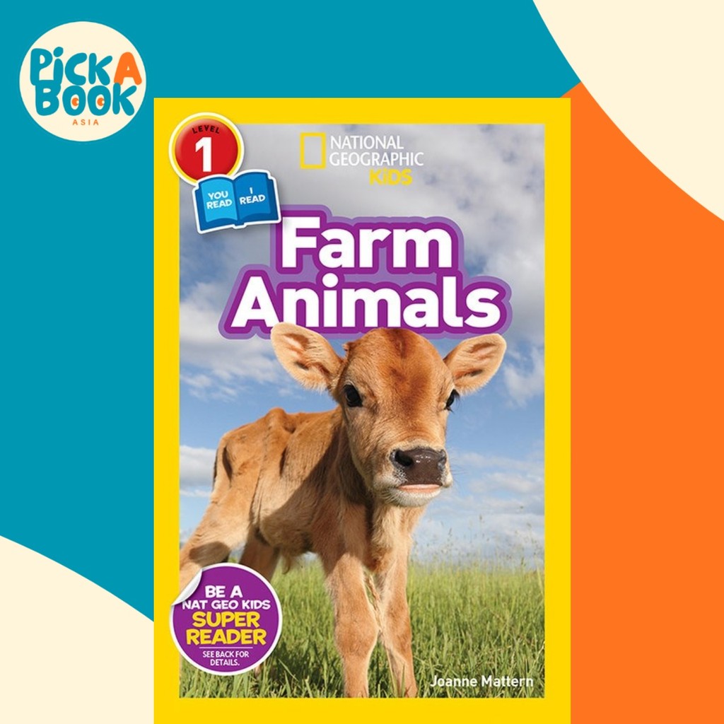 National Geographic Kids Readers: Farm Animals โดย Joanne Mattern National Geographic Kids (ฉบับ US 