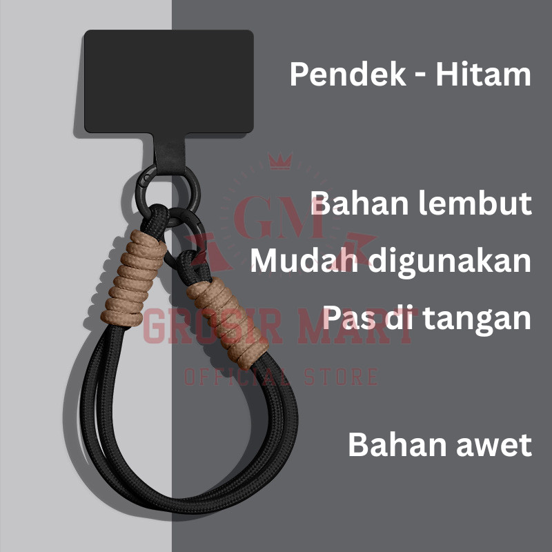 GANTUNGAN HP GM Universal Phone Lanyard ยาว 22 ซม.น่ารักสีพาสเทลทนทานยาวนาน