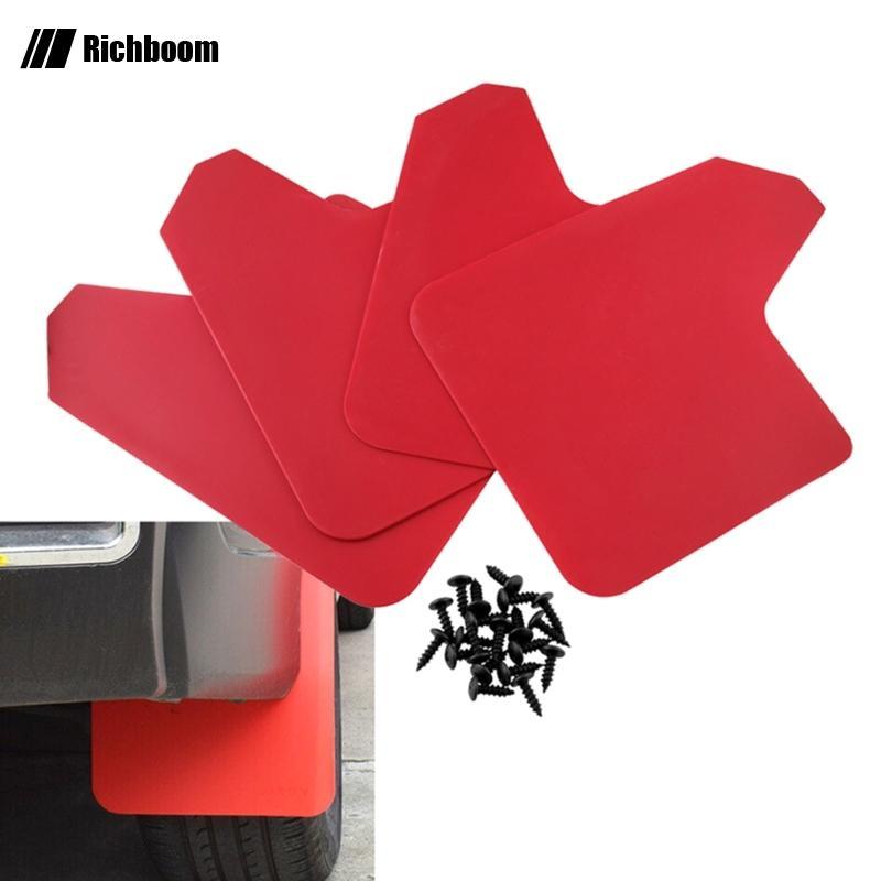 Rich Mud Flaps สําหรับ SUV Pickup Auto ภายนอก-ด้านหน้าด้านหลัง Mudguard Fender Mudflap 4x