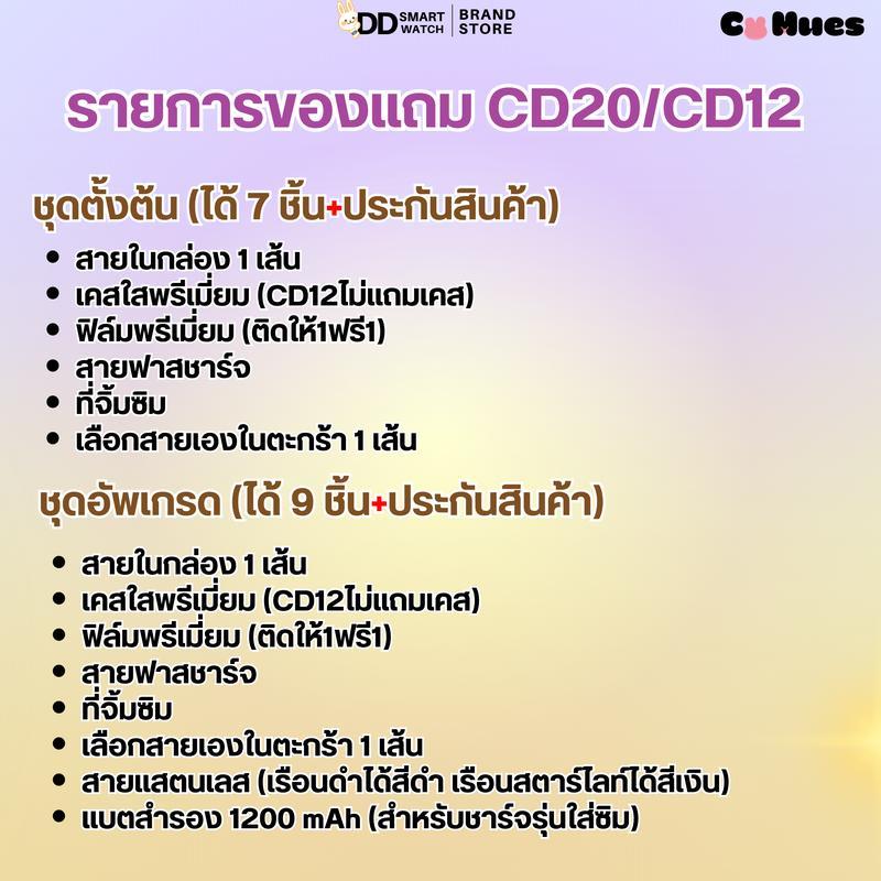 CD20 PrimeX (Ram8+128GB) ระบบAi 5G ใส่ซิมรุ่นใหม่ล่าสุด2025 เล่นได้ทุกแอพ จอ49mm กล้องหมุนได้180องศา