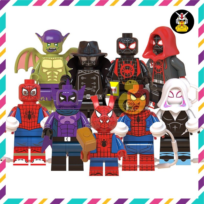 WM6052 Spider-Man โมเดล Spider Man Into The Spider Verse รูปของเล่น