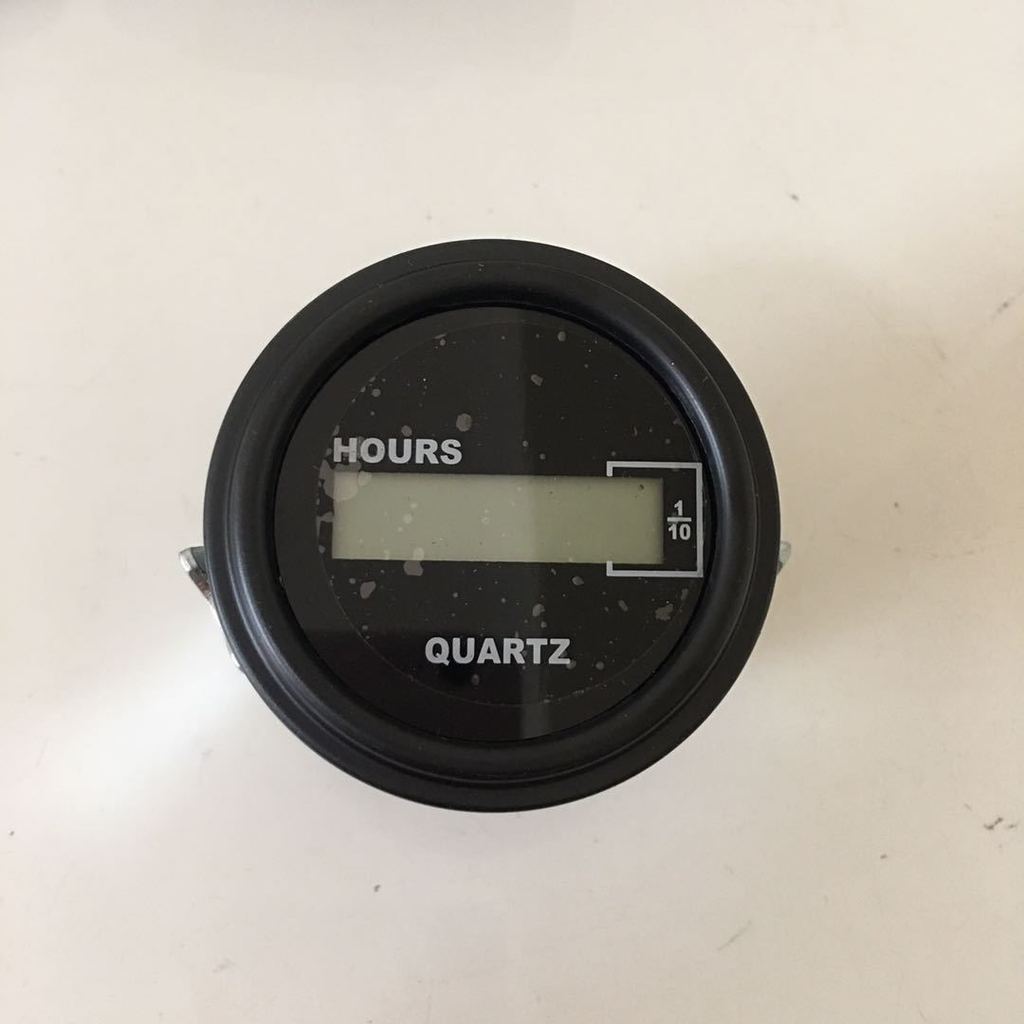 Chronograph Engineering Vehicle Hour Watch Clearable Zero Adjustable Time Accumulated Timer Round He