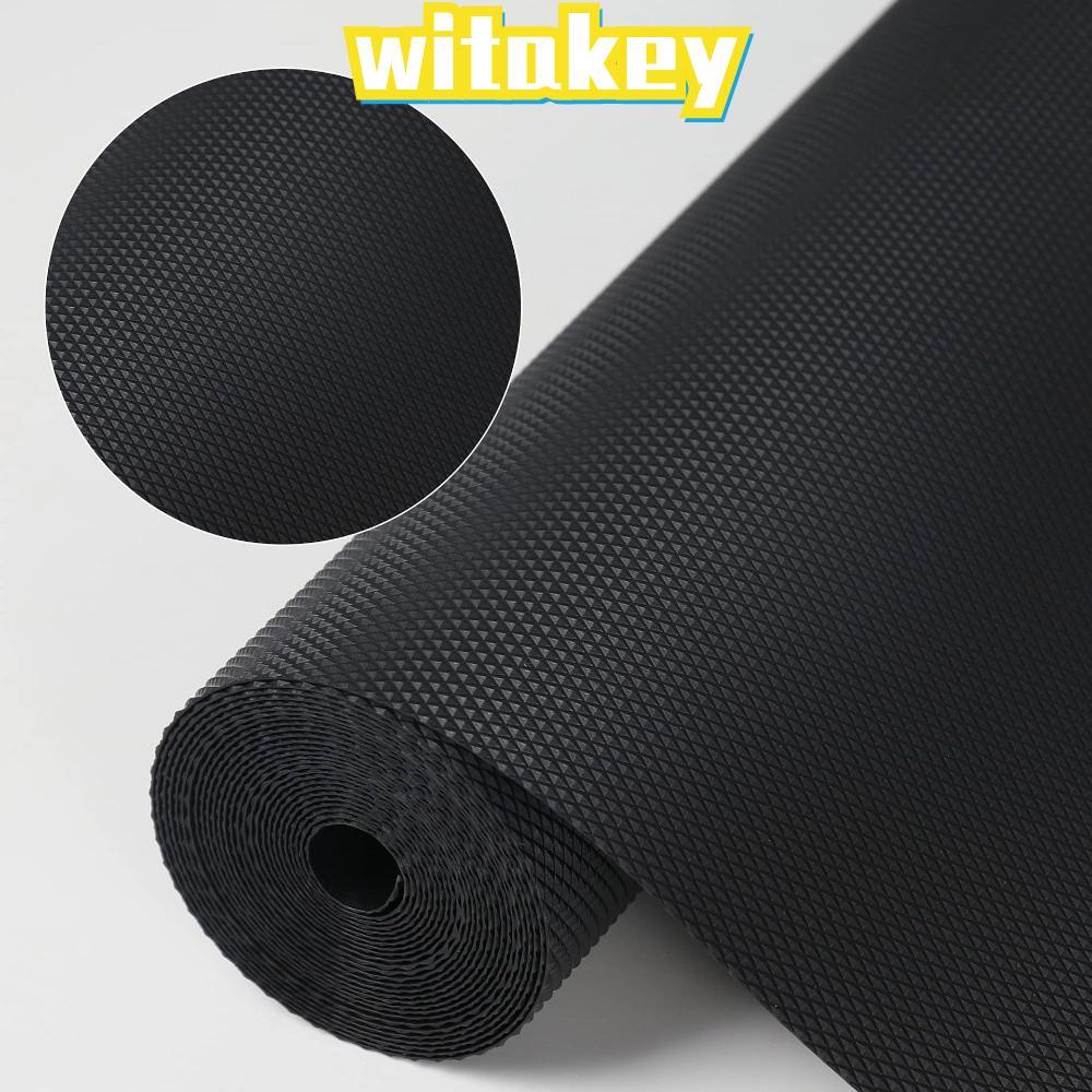 WITAKEY แผ่นรองชั้นวางของ, แผ่นรองลิ้นชัก EVA กันน้ํามัน, กันลื่น Non-Adhesive กันน้ํา Closet Placemat แผ่นรองโต๊ะ